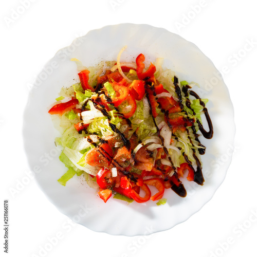 Light salad with fresh vegetables © JackF