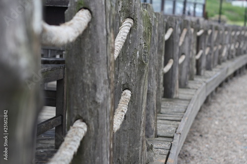 wooden bridge © Hermesphotos