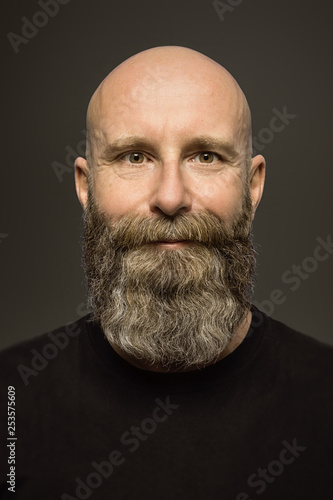 male portrait with long beard © magann