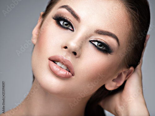 Beauty face of the young beautiful woman © Valua Vitaly
