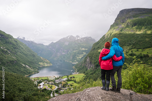Sightseeing of Geiranger, Norway © Oleksandr Kotenko