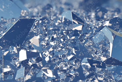crystal. diamond background © evgeniy