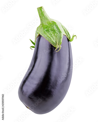 One fresh eggplant © egorxfi