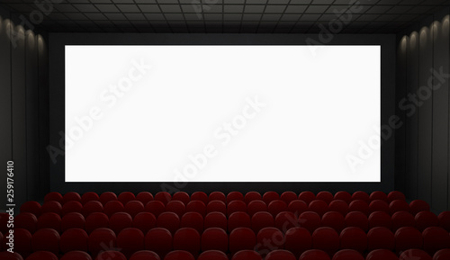 cinema screen mockup © georgejmclittle