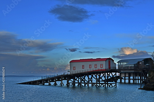 Old lifeboat station in Tenby, Wales © Paul