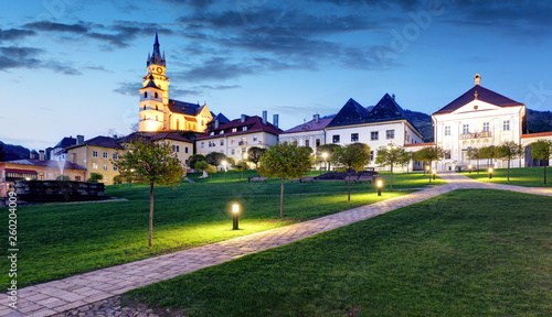 Slovakia - historic medieval mining town of Kremnica. © TTstudio