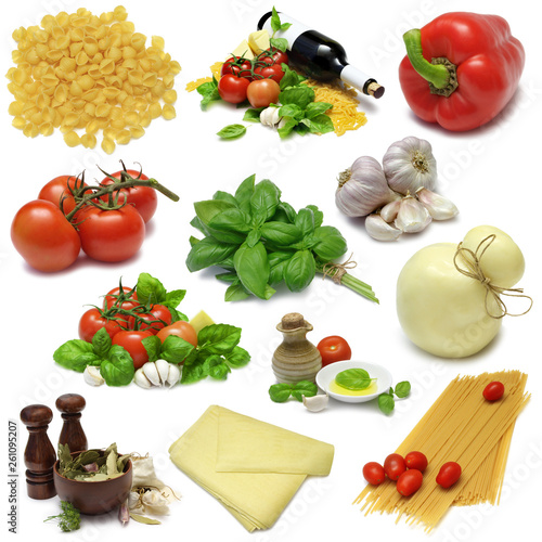 Food Vegetable, Fruit, Collage © Waseem