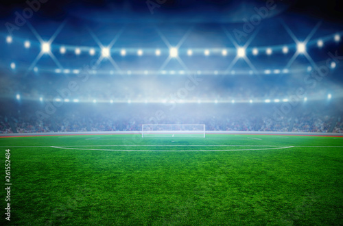 soccer stadium with illumination © Alekss