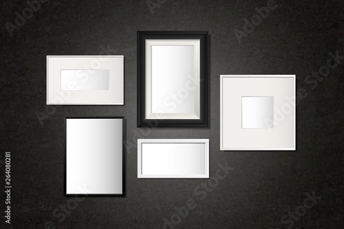 Set of gallery frames © Rawpixel.com